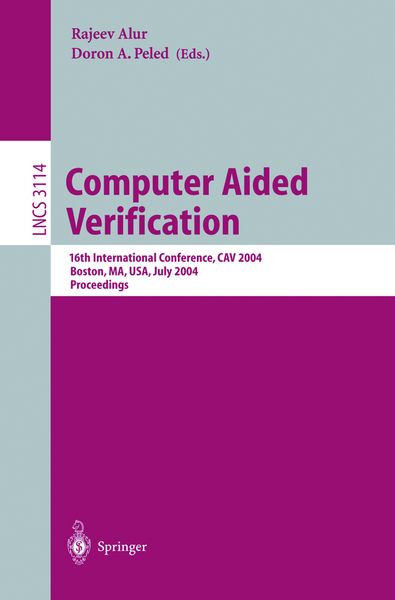 Produktbild: Computer Aided Verification