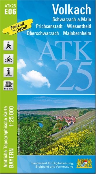 Produktbild: ATK25-E06 Volkach (Amtliche Topographische Karte 1:25000)