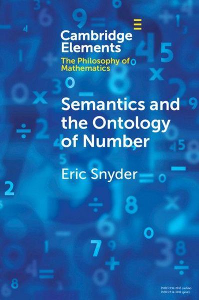 Produktbild: Semantics and the Ontology of Number
