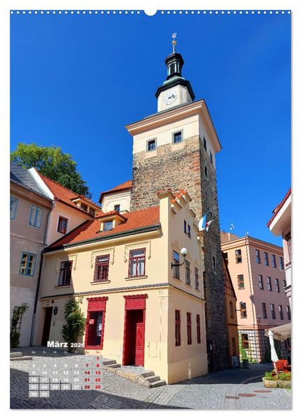 Produktbild: Loket - Idyllisches St&auml;dtchen in Tschechien (Wandkalender 2026 DIN A2 hoch), CALVENDO Monatskalender