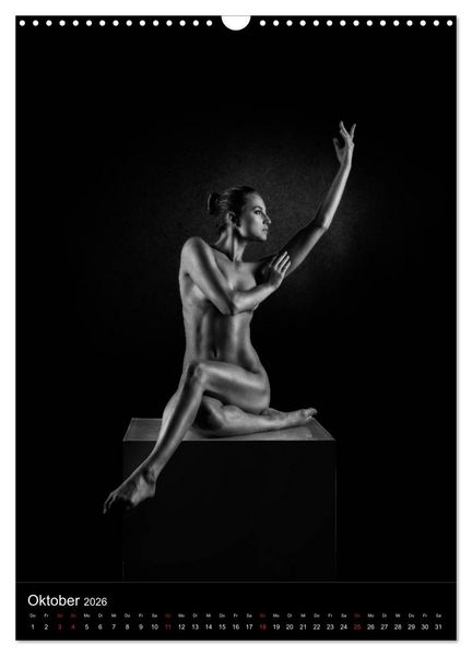 Produktbild: BODY SCULPTURE (Wandkalender 2026 DIN A3 hoch), CALVENDO Monatskalender