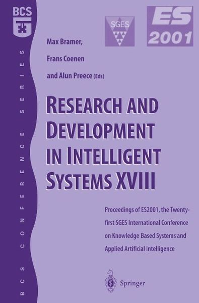 Produktbild: Research and Development in Intelligent Systems XVIII
