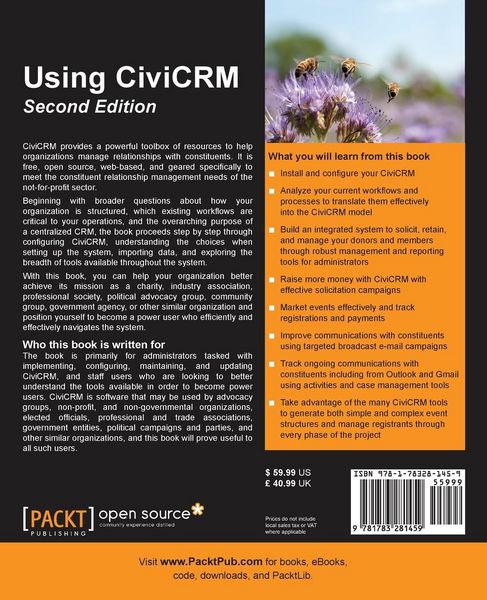 Produktbild: Using CiviCRM, Second Edition