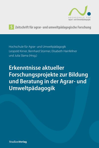 Produktbild: Zeitschrift f&uuml;r agrar- und umweltp&auml;dagogische Forschung 5