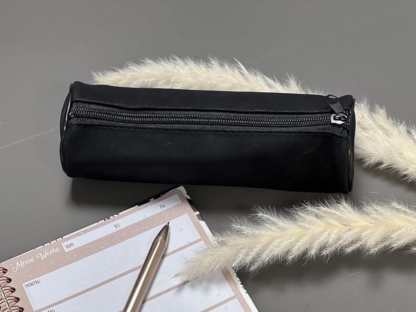 Produktbild: Stylex Faulenzer, schwarz, Veloursoptik
