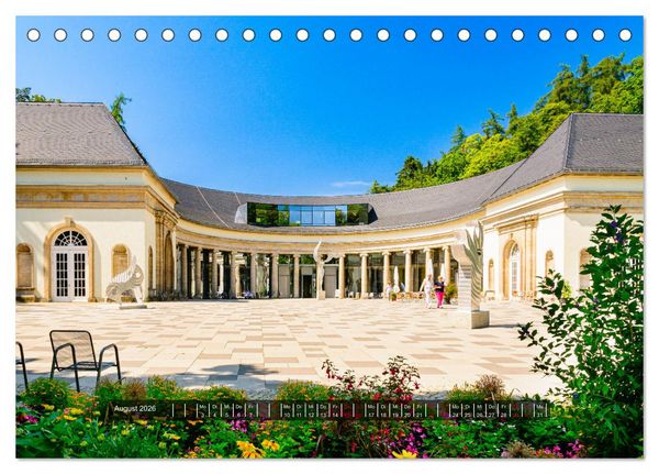Produktbild: Bad Wildungen, Kurstadt mit Herz (Tischkalender 2026 DIN A5 quer), CALVENDO Monatskalender