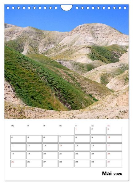 Produktbild: Israel - Der Monatsplaner 2026 (Wandkalender 2026 DIN A4 hoch), CALVENDO Monatskalender