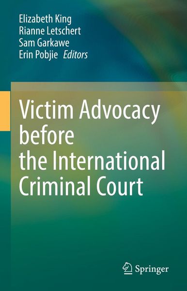 Produktbild: Victim Advocacy before the International Criminal Court