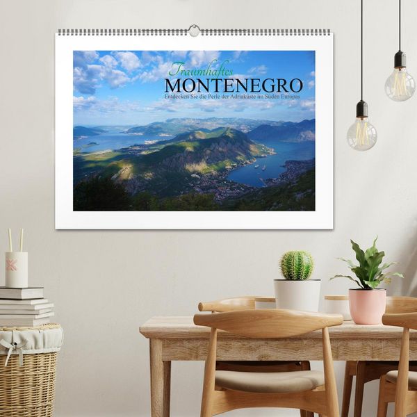 Produktbild: Traumhaftes Montenegro - Entdecken Sie die Perle der Adria im S&uuml;den Europas (Wandkalender 2026 DIN A2 quer), CALVENDO Monatskalender