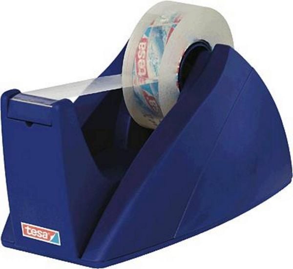 Produktbild: tesa Klebeband-Abroller 57421-00002-01 Royalblau Rollenbreite (max.): 19 mm Rollenl&auml;nge (max.) 33 m