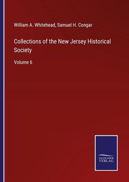 Produktbild: Collections of the New Jersey Historical Society