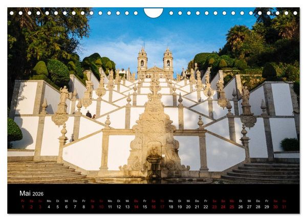Produktbild: Portugisische Landschaften (Wandkalender 2026 DIN A4 quer), CALVENDO Monatskalender