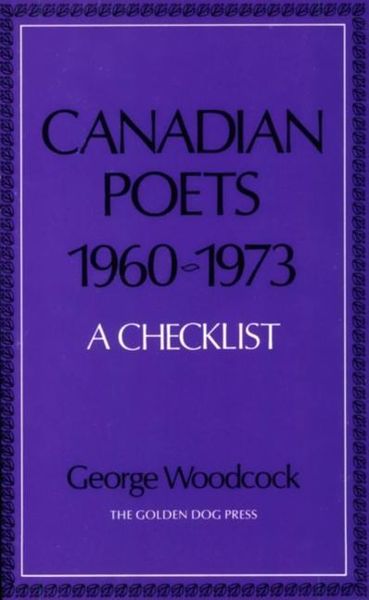 Produktbild: Canadian Poets 1960-1973
