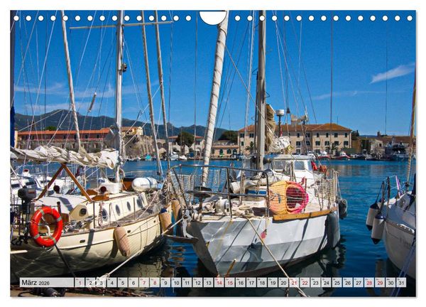 Produktbild: Insel Elba Impressionen (Wandkalender 2026 DIN A4 quer), CALVENDO Monatskalender