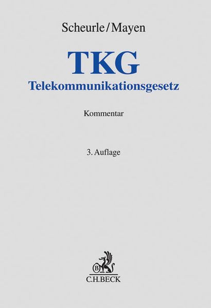 Produktbild: Telekommunikationsgesetz. TKG