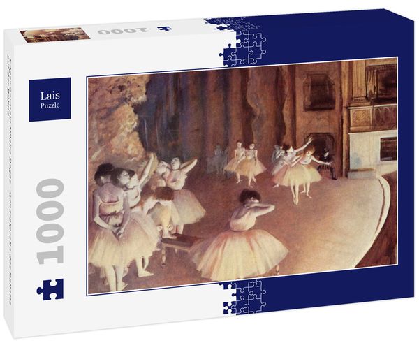 Produktbild: Lais Puzzle Edgar Germain Hilaire Degas - Generalprobe des Balletts auf der B&uuml;hne 1000 Teile