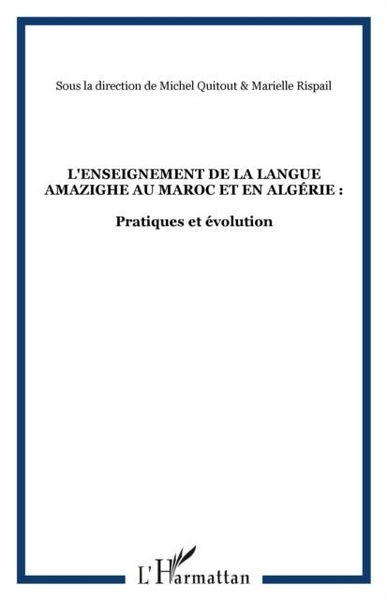 Produktbild: L'enseignement de la langue amazighe au maroc et en algerie