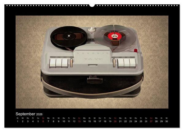 Produktbild: Dampfradios - Antike Radios mit Charme und Patina (hochwertiger Premium Wandkalender 2026 DIN A2 quer), Kunstdruck in Hochglanz