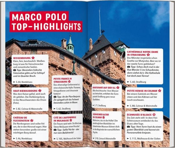 Produktbild: MARCO POLO Reisef&uuml;hrer Elsass