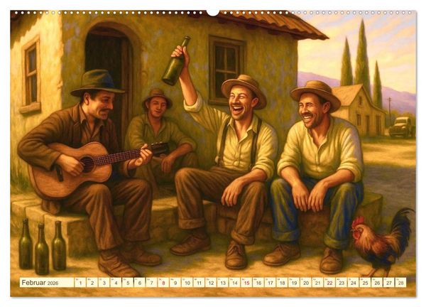 Produktbild: John Steinbeck (Wandkalender 2026 DIN A2 quer), CALVENDO Monatskalender