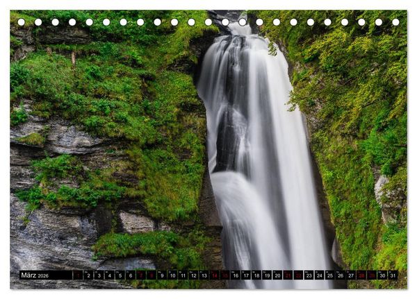 Produktbild: Bergsommer im Berner Oberland (Tischkalender 2026 DIN A5 quer), CALVENDO Monatskalender