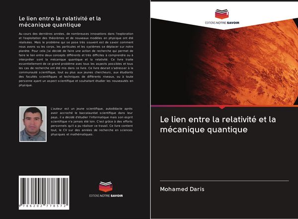 Produktbild: Le lien entre la relativit&eacute; et la m&eacute;canique quantique