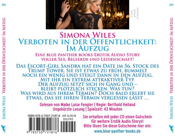 Produktbild: Verboten in der Öffentlichkeit: Im Aufzug | Erotik Audio Story | Erotisches Hörbuch Audio-CD