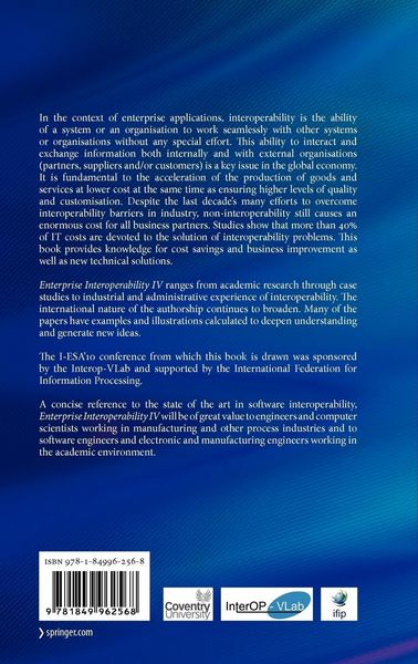 Produktbild: Enterprise Interoperability IV