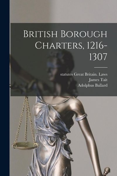 Produktbild: British Borough Charters, 1216-1307