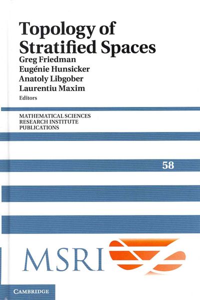 Produktbild: Topology of Stratified Spaces