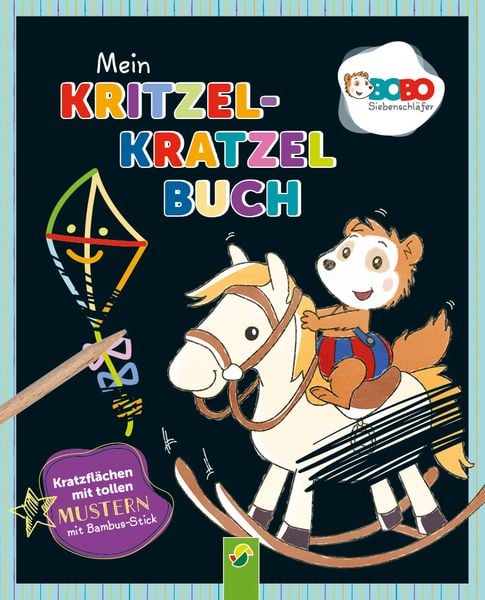 Bobo Siebenschläfer Mein Kritzel-Kratzel-Buch, Taschenbuch von Schwager & Steinlein Verlag, Schwager & Steinlein, 978-3-8499-4569-5