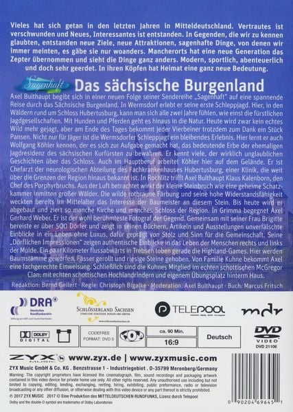 Produktbild: Das s&auml;chsische Burgenland - Sagenhaft