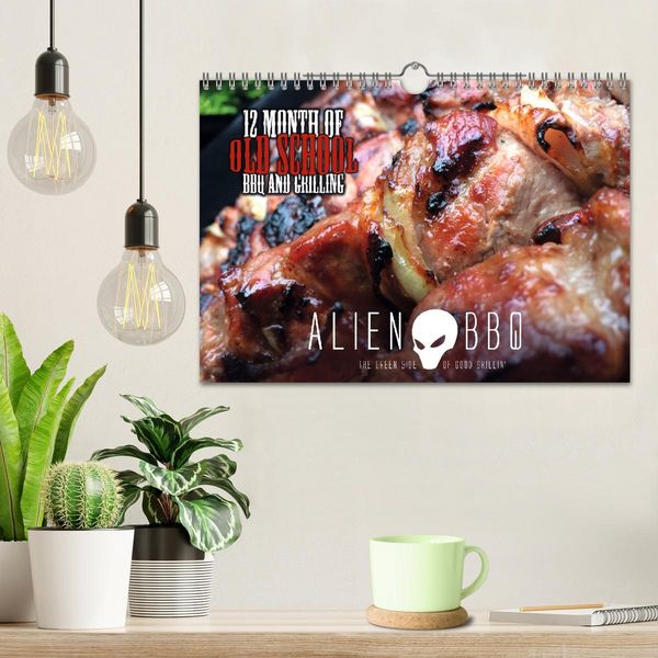 Produktbild: ALIEN-BBQ 2026 (Wandkalender 2026 DIN A4 quer), CALVENDO Monatskalender