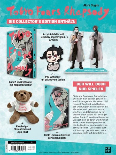 Produktbild: Tokyo Fears Rhapsody &ndash; Band 1 &ndash; Collector's Edition