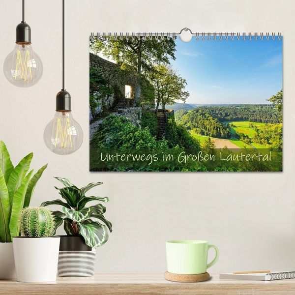 Produktbild: Unterwegs im Gro&szlig;en Lautertal (Wandkalender 2026 DIN A4 quer), CALVENDO Monatskalender
