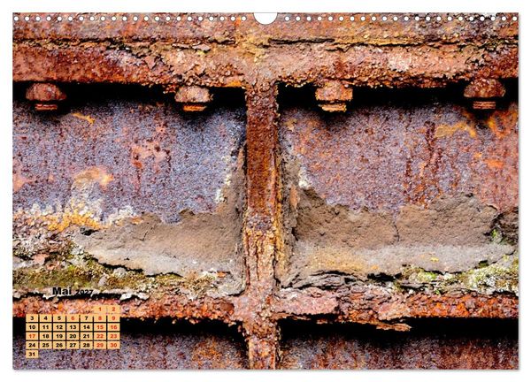 Produktbild: Metallwelt (Wandkalender 2027 DIN A3 quer), CALVENDO Monatskalender