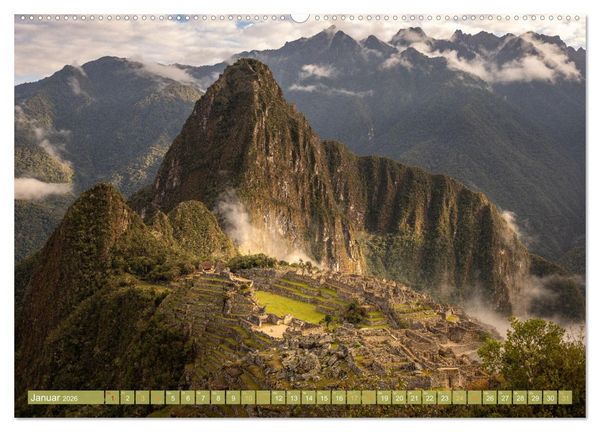 Produktbild: Peru - Bunte Vielfalt von Machu Picchu bis zur Atacama W&uuml;ste (Wandkalender 2026 DIN A2 quer), CALVENDO Monatskalender