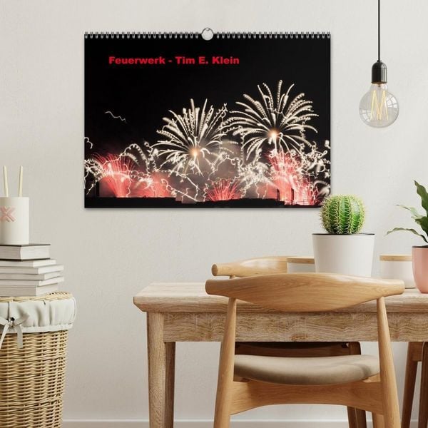 Produktbild: Feuerwerk (Wandkalender 2027 DIN A3 quer), CALVENDO Monatskalender