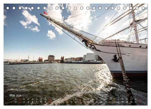 Produktbild: Im Osten viel Sch&ouml;nes - Stralsund (Tischkalender 2026 DIN A5 quer), CALVENDO Monatskalender