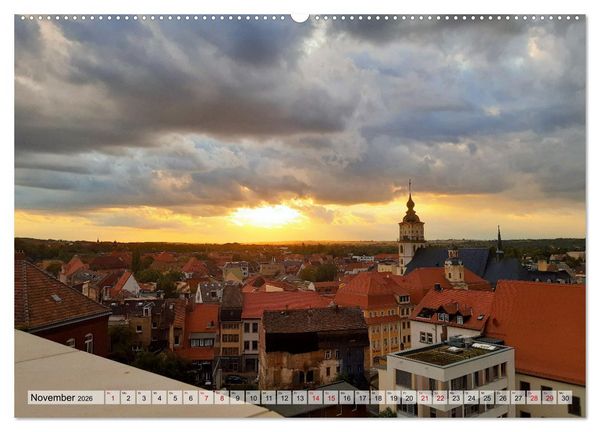 Produktbild: Burgenlandkreis - Naumburg, Wei&szlig;enfels, Zeitz (Wandkalender 2026 DIN A2 quer), CALVENDO Monatskalender