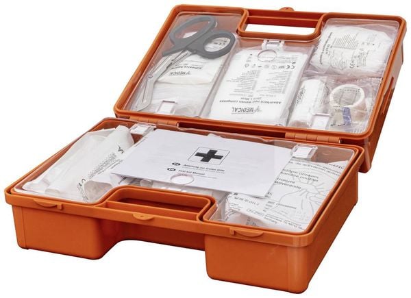 Produktbild: Petex 43924135 Erste Hilfe Koffer DIN 13157 280 x 115 x 200 Orange