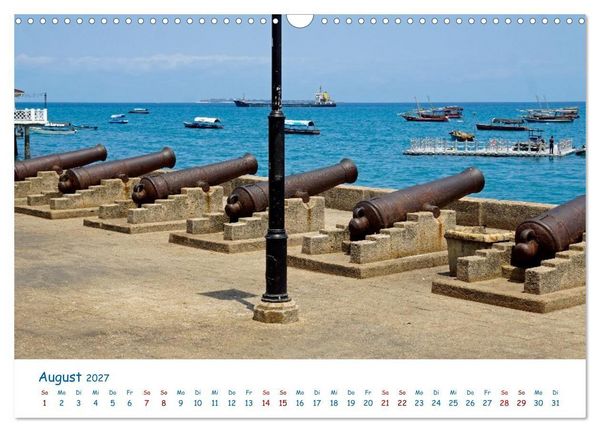 Produktbild: Traumziele weltweit &ndash; Inselleben auf Sansibar (Wandkalender 2027 DIN A3 quer), CALVENDO Monatskalender