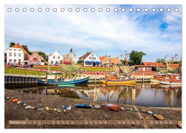 Produktbild: Greetsiel und Umzu (Tischkalender 2026 DIN A5 quer), CALVENDO Monatskalender