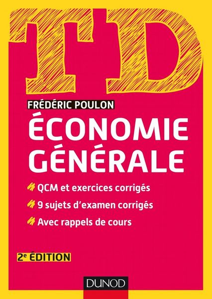 Produktbild: TD &eacute;conomie g&eacute;n&eacute;rale