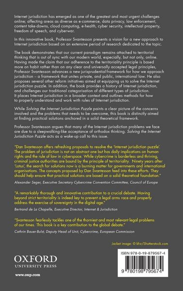 Produktbild: Solving Internet Jurisdiction Puzzle C