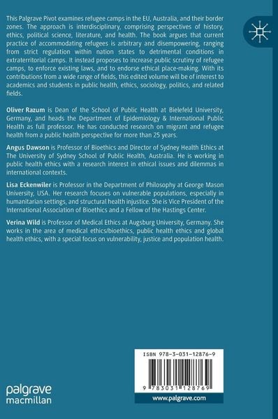 Produktbild: Refugee Camps in Europe and Australia