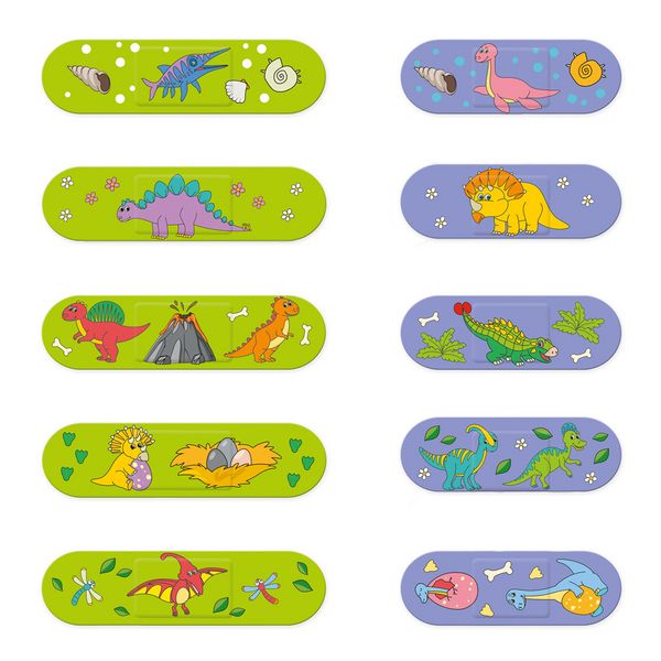 Produktbild: TR&Ouml;TSCH - Pflasterset Trostpflaster Dinosaurier
