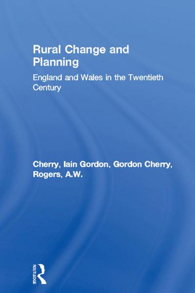 Produktbild: Rural Change and Planning