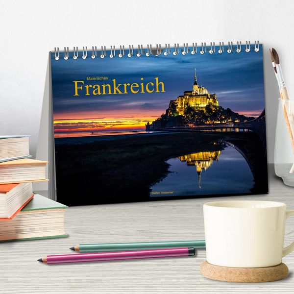 Produktbild: Malerisches Frankreich (Tischkalender 2026 DIN A5 quer), CALVENDO Monatskalender