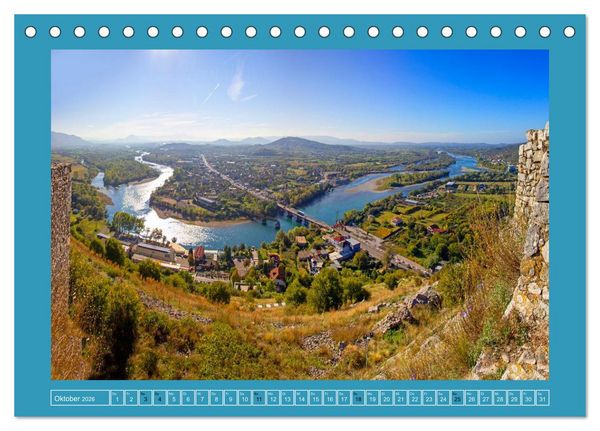Produktbild: Shkodra &ndash; Perle im Norden Albaniens (Tischkalender 2026 DIN A5 quer), CALVENDO Monatskalender